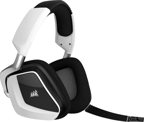 Photo 1 of CORSAIR Gaming VOID RGB ELITE Wireless Surround Sound Headset, White (CA-9011202-NA)
