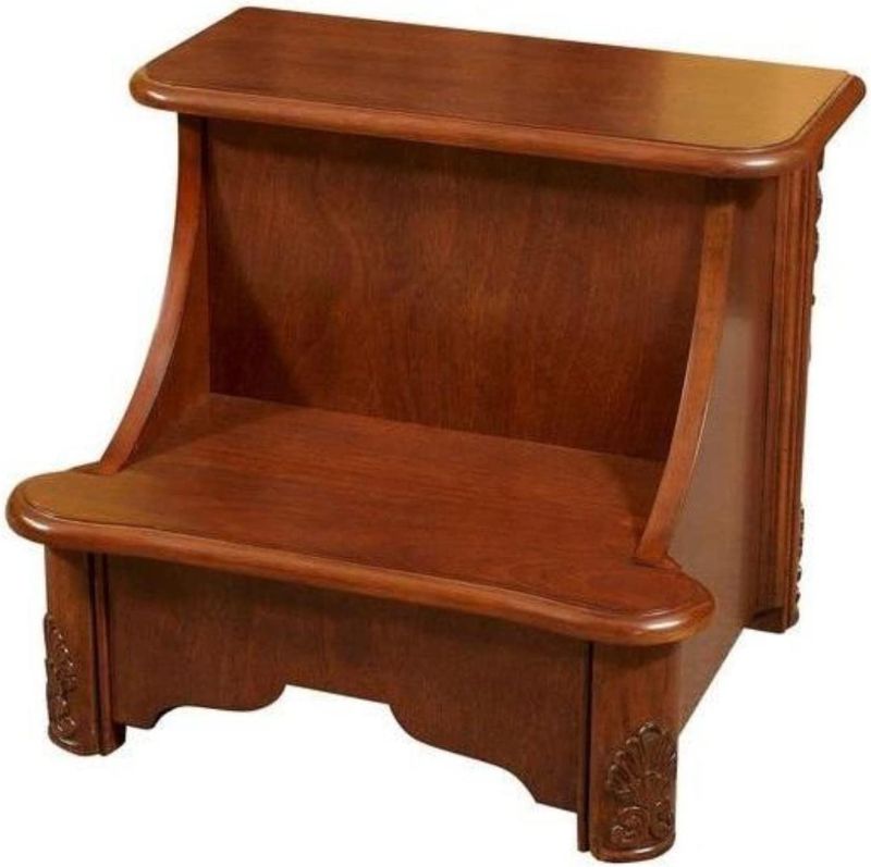 Photo 1 of Powell Woodbury Mahogany Bed Step with Storage
