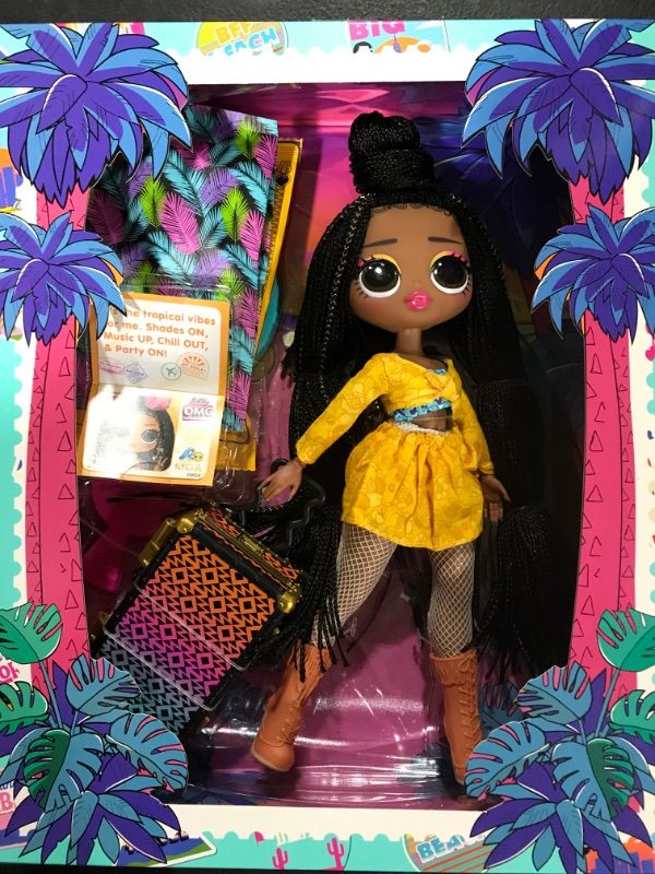 Photo 4 of LOL Surprise O.M.G. World Travel Sunset Fashion Doll with 15 Surprises