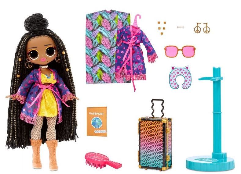 Photo 2 of LOL Surprise O.M.G. World Travel Sunset Fashion Doll with 15 Surprises