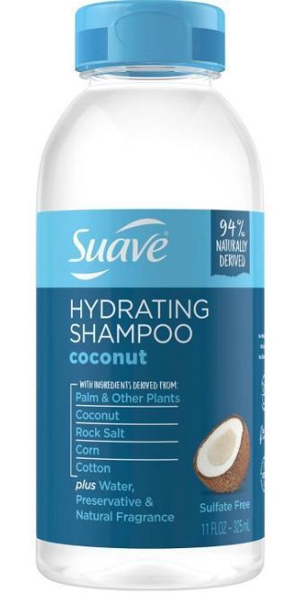 Photo 1 of (12 PACK) Suave Naturally Derived Coconut Hydrating shampoo & Conditioner - 11 fl oz
