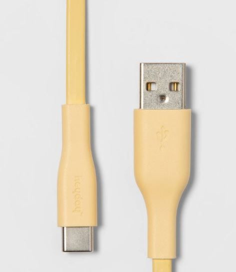 Photo 1 of (4 PACK) heyday™ 3' USB-C to USB-A Flat Cable
