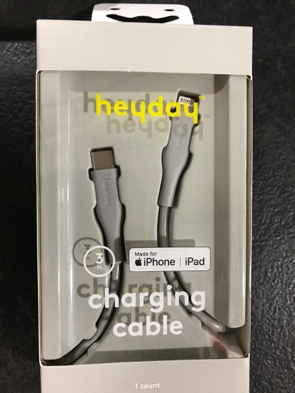 Photo 2 of (3 PACK) heyday™ Lightning to USB-C Round Cable
