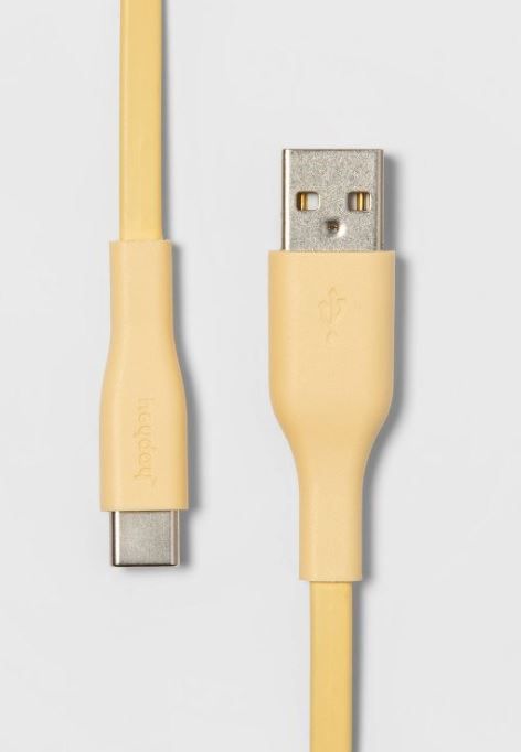 Photo 1 of (4 PACK) heyday™ 3' USB-C to USB-A Flat Cable

