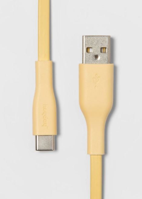 Photo 1 of (2 PACK) heyday™ 3' USB-C to USB-A Flat Cable

