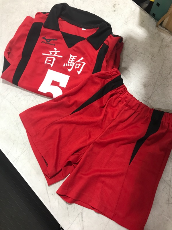 Photo 2 of Nekoma High School NO.5 Kenma Kozume Team Jerseys Cosplay Costume small
