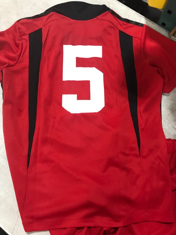 Photo 3 of Nekoma High School NO.5 Kenma Kozume Team Jerseys Cosplay Costume small
