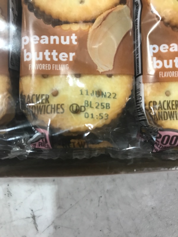 Photo 1 of (4 PACK) Nabisco Ritz Cracker Sandwiches, Cheese and peanut butter, 10.8 oz

