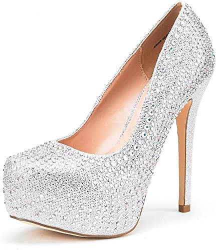 Photo 1 of DREAM PAIRS Women's Swan-30 High Heel Plaform Dress Pump Shoes
SIZE 5.5