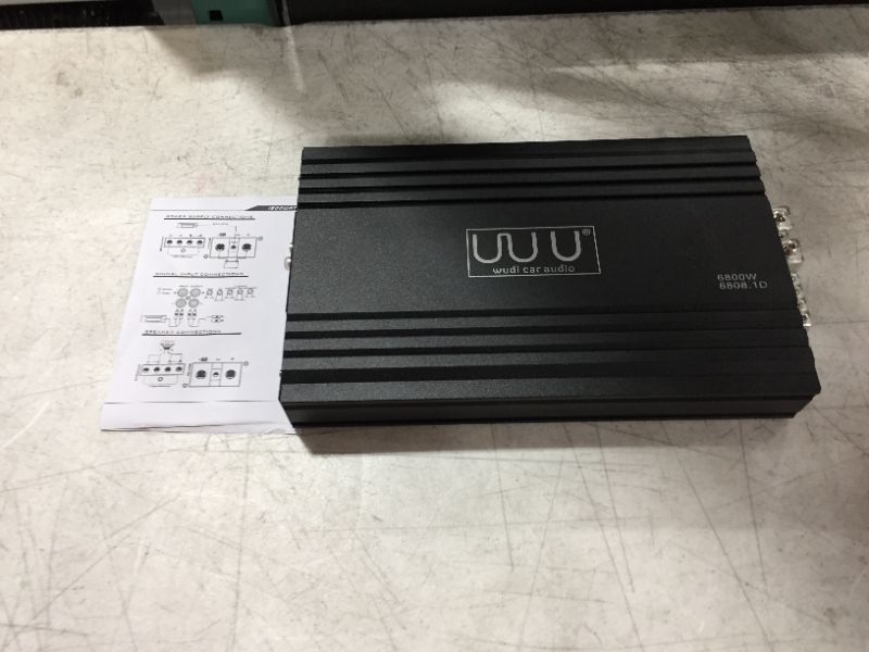 Photo 2 of 8808.1D 6800W Max Power Car Audio Stereo Amplifier Amp ClassD Monoblock Sub Bass
