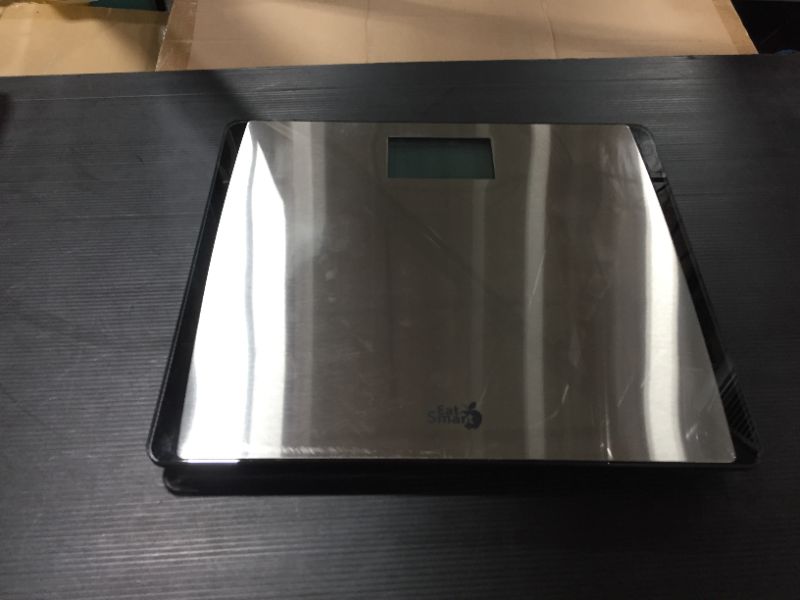 Photo 2 of EatSmart Precision 550 Pound Extra-High Capacity Digital Bathroom Scale with Extra-Wide Platform
