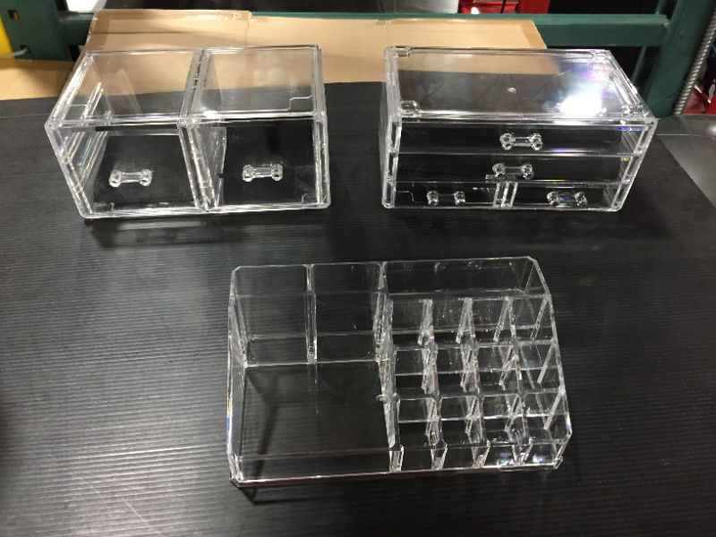 Photo 1 of Clear Desktop Organizer