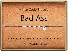 Photo 1 of Bad Ass Morse Code Bracelet
