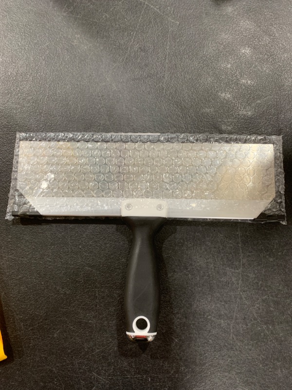 Photo 1 of Amazon Basics 12" Soft Grip, Stainless Steel Tape Knife with Hammer End
