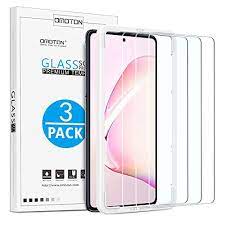 Photo 1 of [3 Pack] OMOTON Screen Protector Compatible for Samsung Galaxy S22 Plus/...
