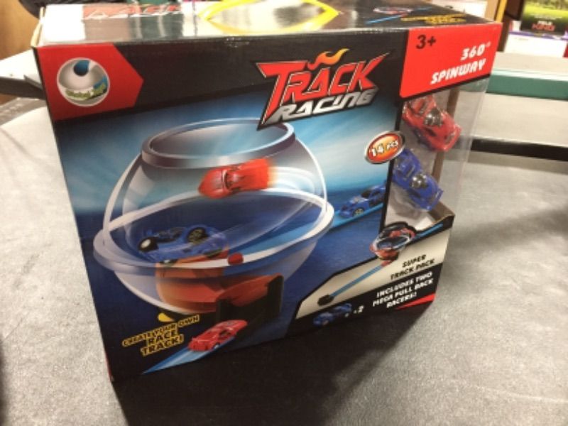 Photo 2 of Hamleys® Pull Back Track Set & Bowl