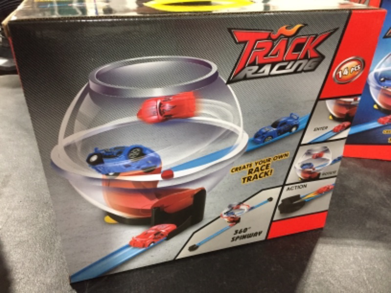 Photo 2 of Hamleys® Pull Back Track Set & Bowl