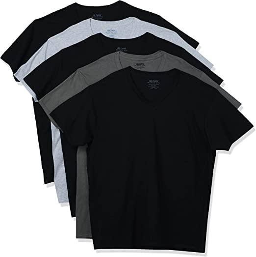 Photo 1 of Gildan Men's V-Neck T-Shirts, Multipack