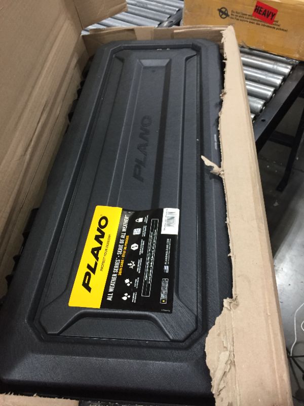 Photo 6 of PLANO MOLDING Gun Case,Single,Black,38" L,17" W
ONE BROKEN LATCH
