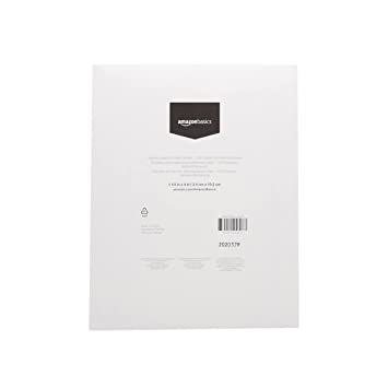 Photo 1 of Amazon Basics Address Labels for Laser Printers, 1-1/3" x 4", 1,400 Labels, Permanent Adhesive
