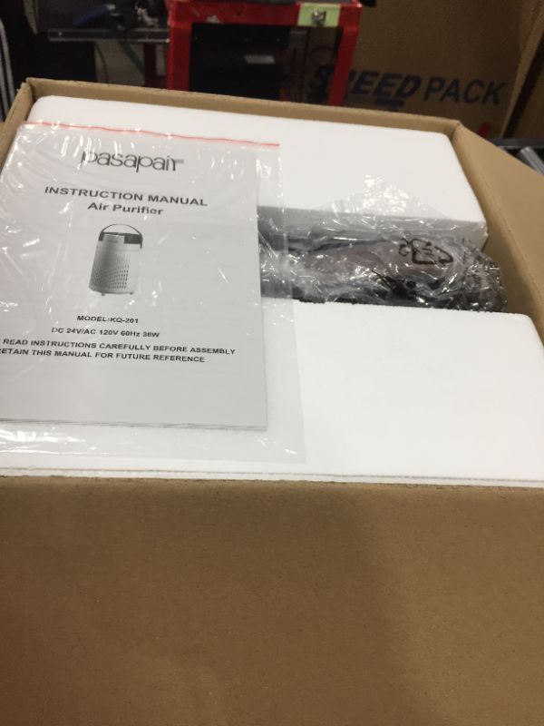 Photo 1 of Air Purifier for Home Large Room, pasapair H13 True HEPA Filter Air Purifiers Cleaner Up to 379 Sqft with 3 Fan Speed, 4 Timer Settings, Auto & Sleep Mode (ivory)
