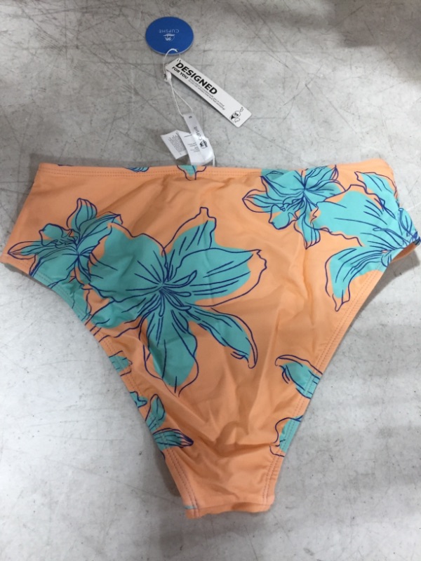 Photo 2 of Blooming Flowers Classic High Waist Bikini Bottom MEDIUM
