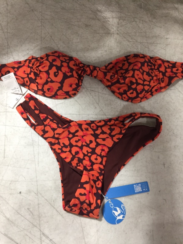 Photo 2 of Burnt Orange Stylish O-Ring Bikini
