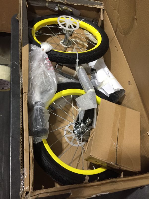 Photo 1 of JOYSTAR 16 Inch Balance Bike for Toddlers and Kids Ages 3-8 Years Old Boys and Girls - Sport Kids Balance Bike with Handbrake - No Pedal Training Bicycle
