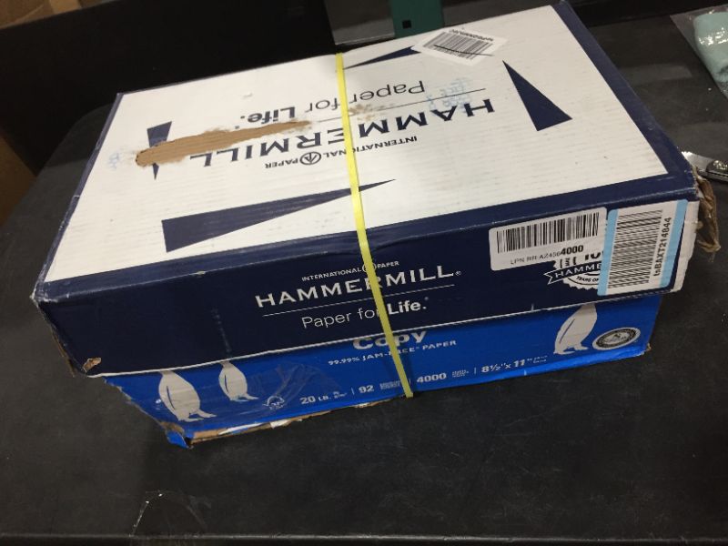 Photo 2 of Hammermill Printer Paper, 20 lb Copy Paper, 8.5 x 11 - 92 Bright, Made in the USA
