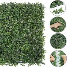 Photo 1 of Artificial Plant Grass Wall Artificial Plants Greenery Backdrop Fake Hang Plant Wall Artificial Leaf Wall Plastic Preserved Plant