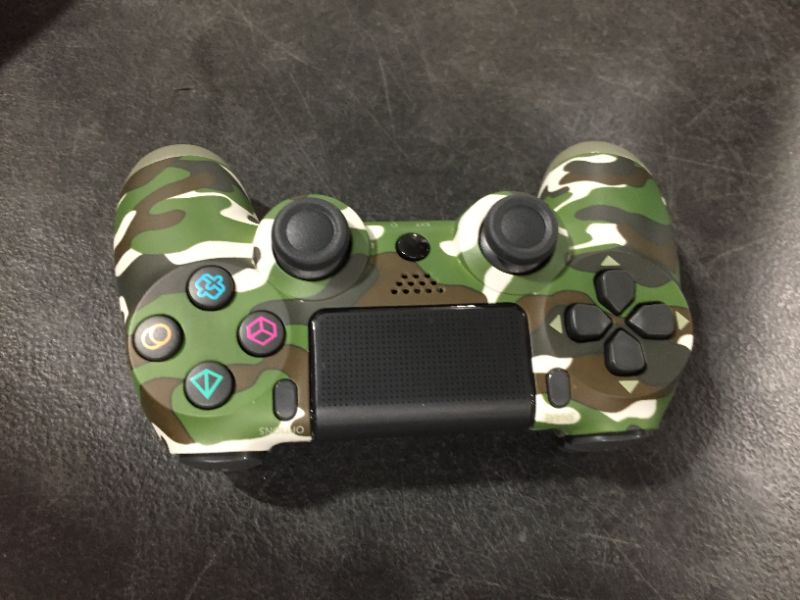 Photo 1 of WIRELESS CONTROLLER COMPATIBLE FOR PS4 CAMO