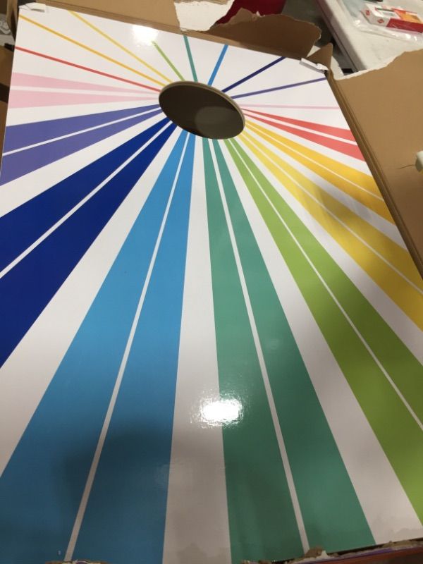 Photo 1 of 2'x3' Wood Bean Bag Toss Game Set - Sun Squad™

