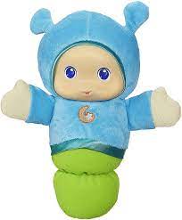 Photo 1 of Playskool Lullaby Gloworm Toy with 6 lullaby tunes, Blue (Amazon Exclusive) Blue, Green
