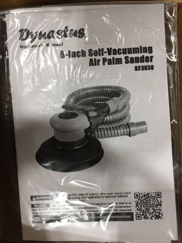 Photo 2 of 6 In. Self-Vacuuming Orbital Palm Air Sander
