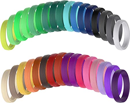 Photo 1 of 33 Color 3D Pen PLA Filament Refills, 3D Pen /Printer Filament Refills, 1.75mm 3D Replacement Pen Refills Filament with 30 Colors and 3 Glow in The Dark,33 Color 10 Feet, Total 330Feet Lengths
