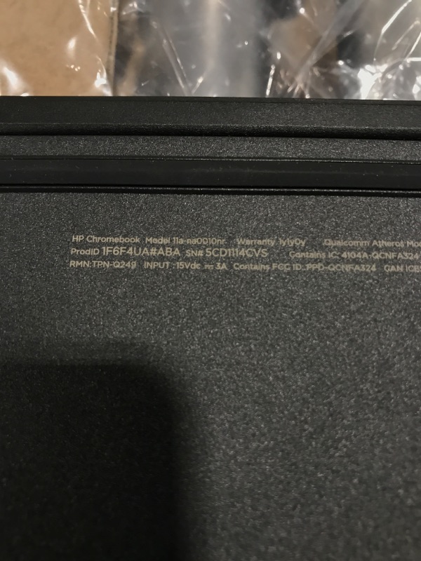 Photo 6 of HP Chromebook 11-inch Laptop - MediaTek - MT8183 - 4 GB RAM - 32 GB eMMC Storage - 11.6-inch HD Display - with Chrome OS™ - (11a-na0010nr, 2020 model)
