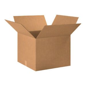 Photo 1 of 20 x 20 x 15" (12 Pack) Corrugated Boxes
