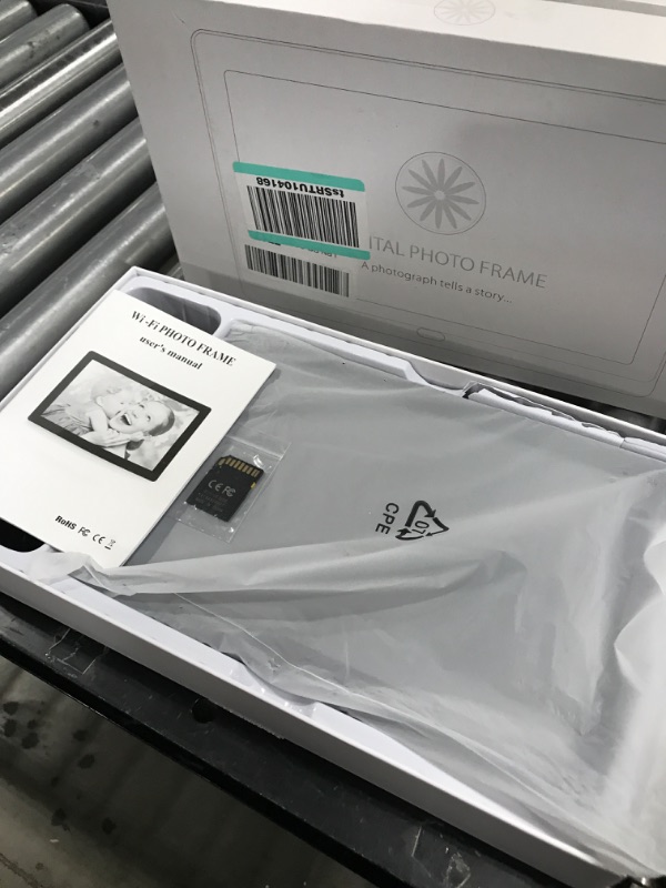 Photo 1 of 10.1 Inch WiFi Digital Photo Frame with IPS Touch Screen HD Display, Easy to Send Picture and Video Remotely via APP from Anywhere, 16GB Large Storage
