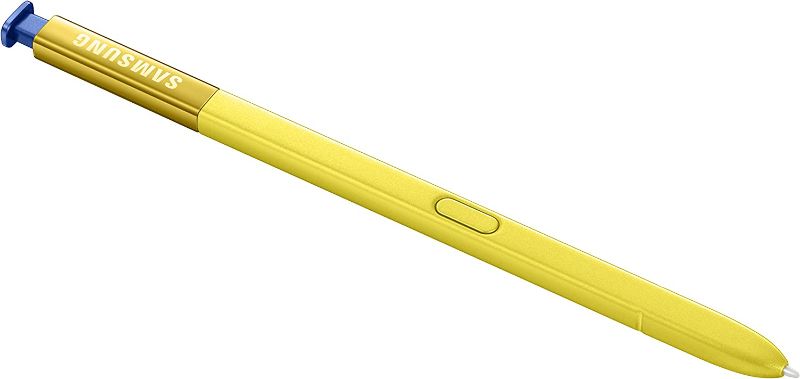 Photo 1 of SAMSUNG EJ-PN960BLEGWW Official Original Galaxy Note 9 S Pen Stylus, Yellow/Blue