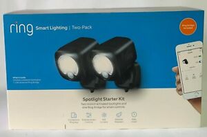 Photo 1 of Ring Spotlight Starter Kit Smart LED Light Bulb - Black 5B12X9-BEN0
