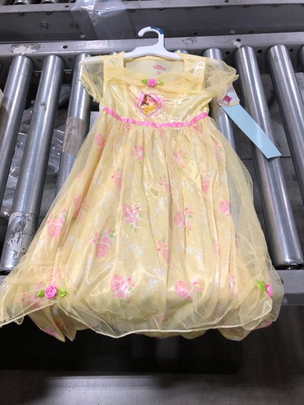 Photo 2 of Toddler Girls' Disney Princess Belle Fantasy Night Gown 5T
