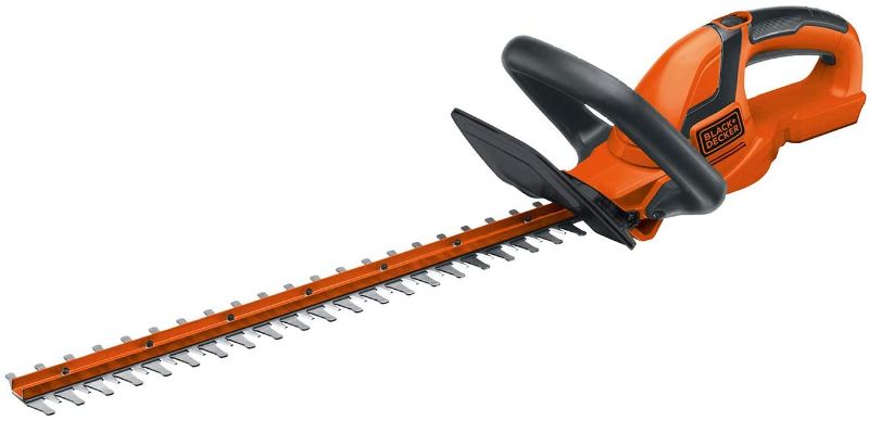 Photo 1 of BLACK+DECKER 20V MAX Cordless Hedge Trimmer, 22-Inch