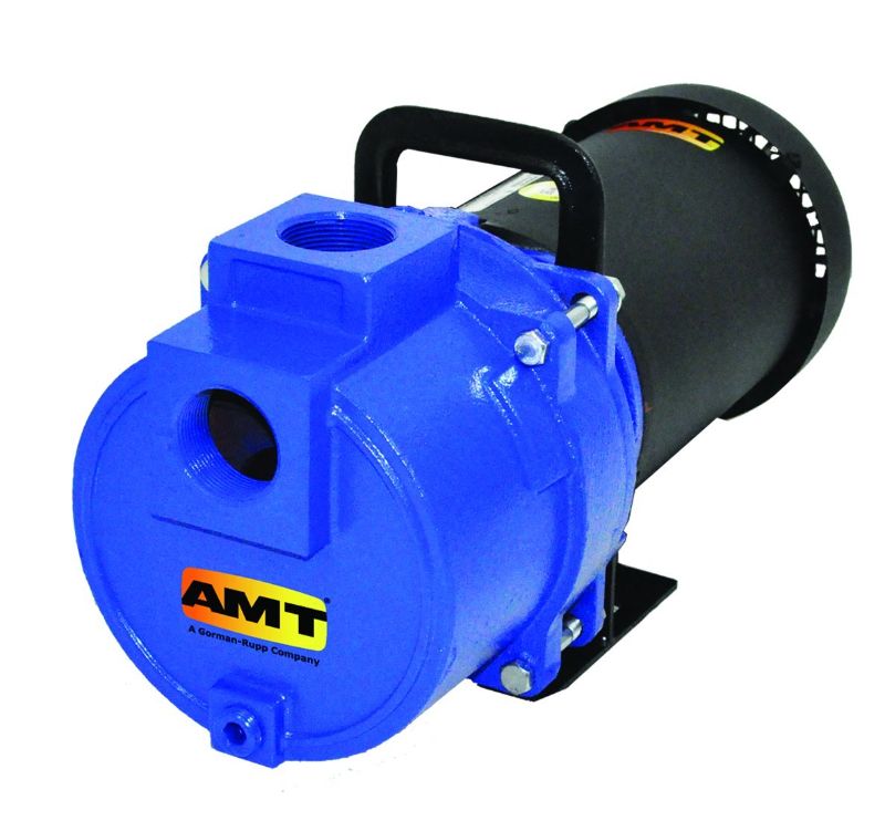 Photo 1 of AMT Pump 3792-95 Sprinkler Booster Pump, Stainless steel, 1-1/2 HP, 1 Phase, 115/230V, Curve C, 1-1/2" NPT Female Suction & Discharge Ports
