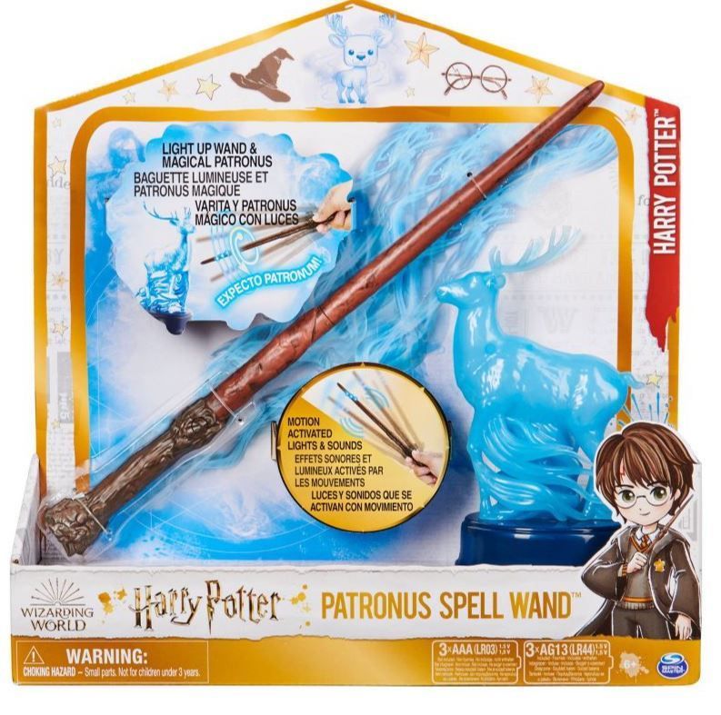 Photo 1 of Wizarding World Harry Potter Patronus Feature Wand - Harry

