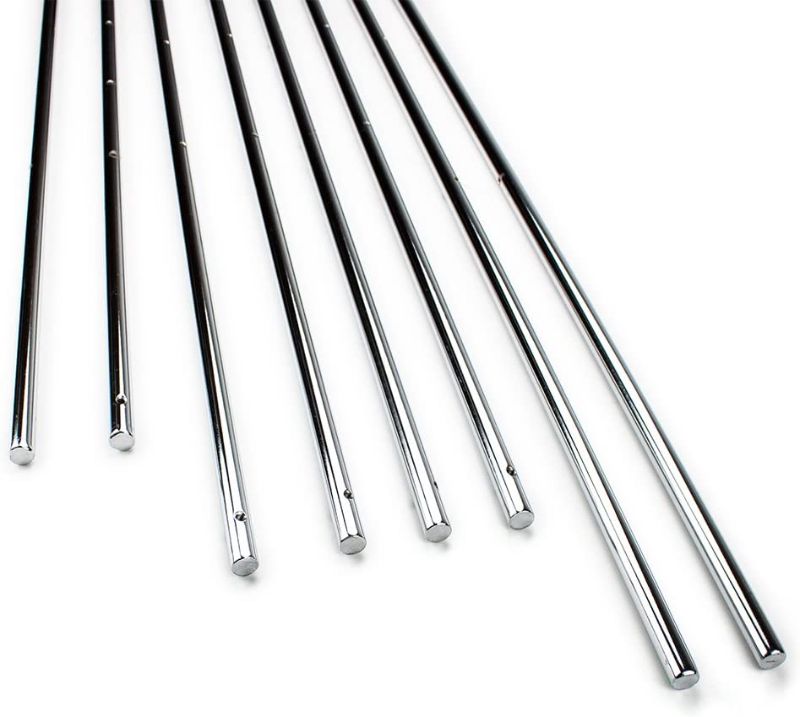 Photo 1 of Brybelly Solid 5/8-Inch Steel Rods for Standard Foosball Tables 