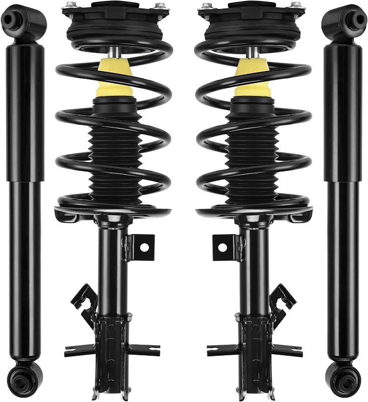 Photo 1 of AUTOSAVER88 Front & Rear Pair Complete Quick Struts Shocks Compatible with 2007-2012 Sentra
