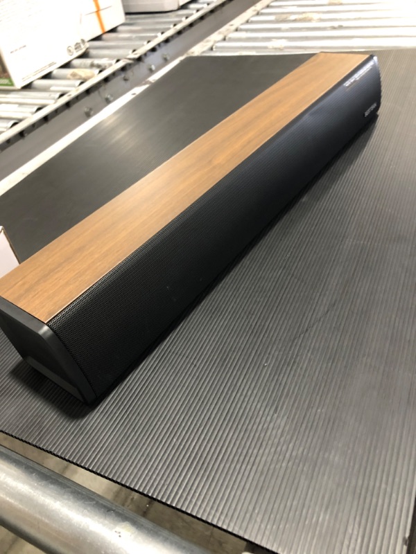 Photo 2 of (2022 Version) Sound Bar, BESTISAN Soundbar for TV, 2.0 Channel Sound bar with Wired and Wireless Bluetooth 5.0 TV Speaker (24-Inch, Deep Bass, 3 Equalizer Modes, Optical/Coaxical/Aux in Connection)
