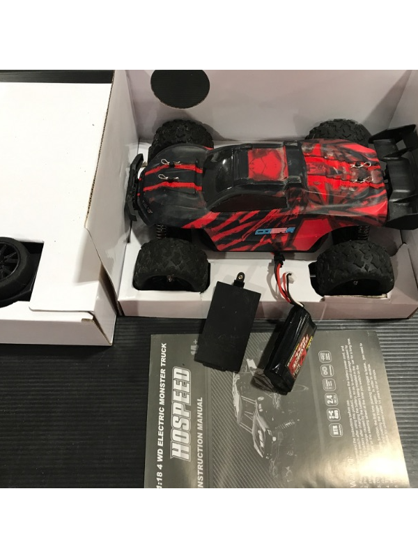 Photo 1 of Cobra 4x4 remote control car hs18304- Black and Red