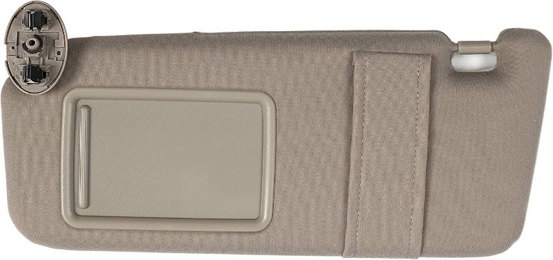 Photo 1 of [Left Drivers Side] Ezzy Auto Beige Left Driver Side Sun Visor fit for-- Toyota Camry-- Without Sunroof [2007-2011]