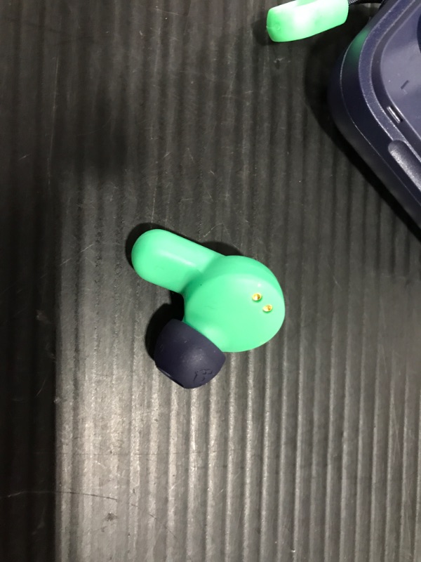 Photo 4 of Skullcandy Dime- Earphones with Mic--Dark Blue/Green
